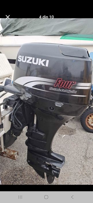 Barca + motor 40 cp suzuki injecție