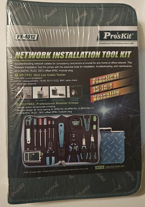 Pro'sKit PK-4013 Набор инструментов для телекоммуникационных сетей