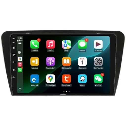 Navigatie CLARION Skoda Octavia 3 2013-2020 10 inch 4GB 64GB 8 CORE