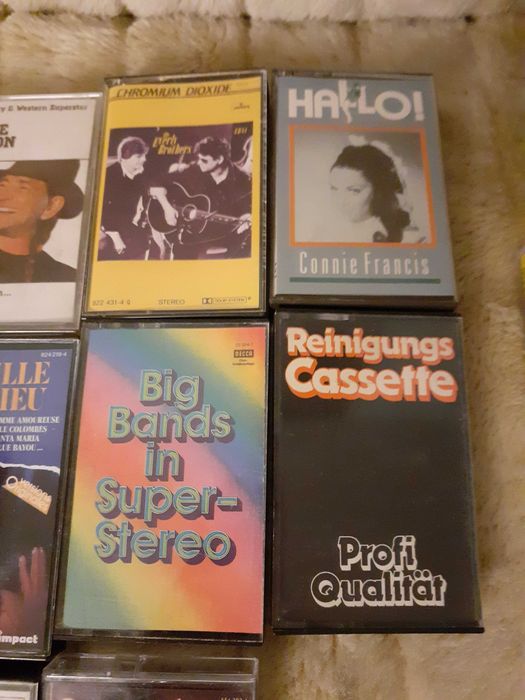 casete audio abba bob dylan mireille mathieu gheorghe zamfir