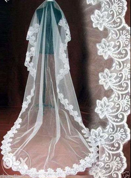 Voal mireasa lung 110/210