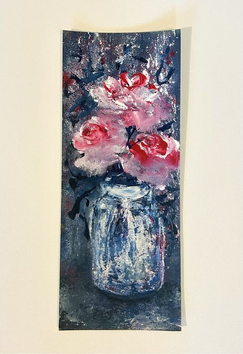 Tablou pe hartie in acrylic