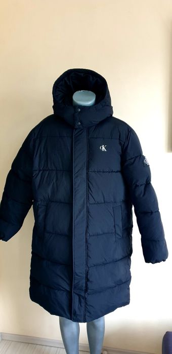 Calvin Klein Mens Parka - L / XL НОВО ОРИГИНАЛ Мъжко Зимно Яке Парка