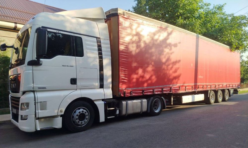 MAN TGX 460 EURO 6  2017 / KRONE mega 105m3 2007