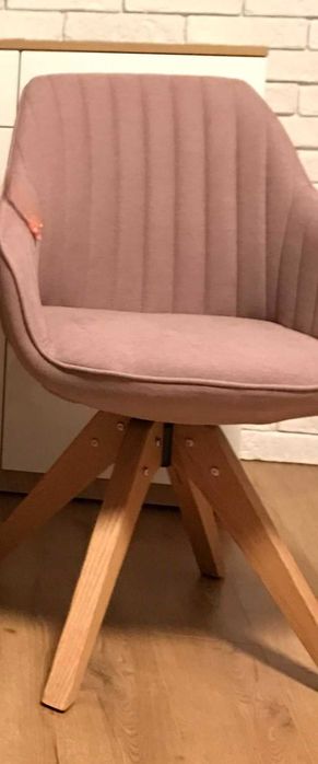 СИВИ И РОЗОВИ КРЕСЛА ЧИЛ С ПОДЛАКЪТНИЦИ И ВЪРТЯЩА СЕДАЛКА 60/65/83 СМ