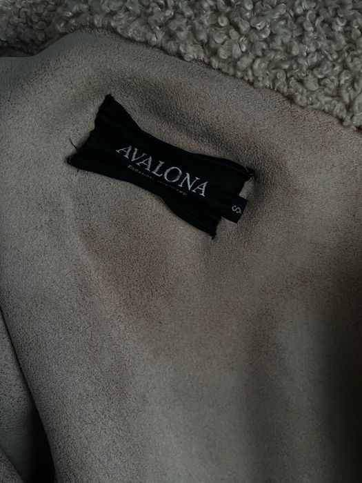 Шубка тедди бежевая. Б/у