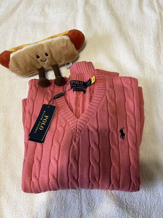 Pulover Ralph Lauren - roz - marimea S