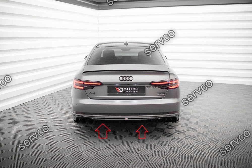 Difuzor bara spate Audi A4 S-line B9 2015-2019 v25 - Maxton Design