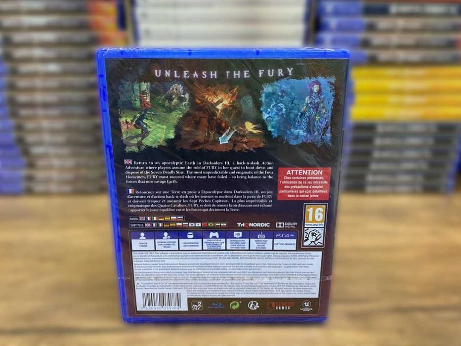 Darksiders III (3) PS4/PS5 Огромный Выбор Игр