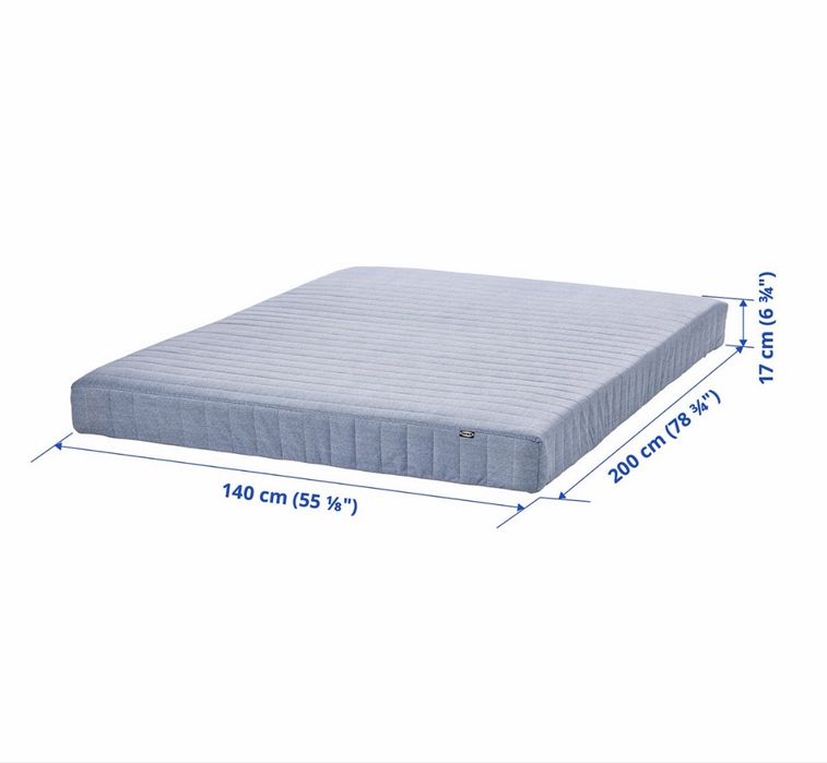 Saltea 140x200 ikea model Vadso