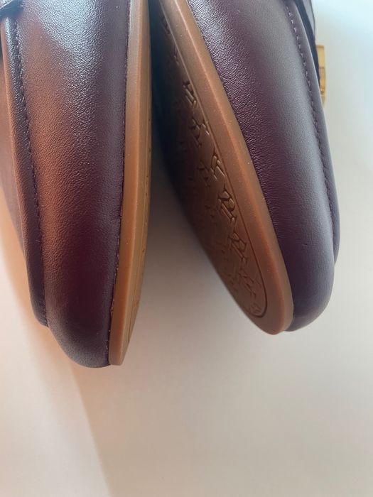 Нови кожени лоуфъри мокасини  «Lauren Ralph Lauren». Р.40