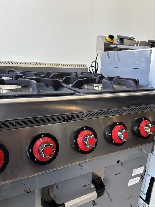 Фурна на газ с 4 котлона