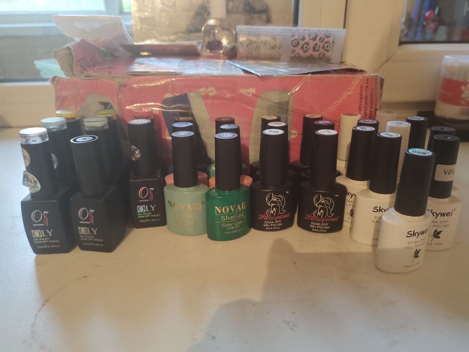 Продам гель лаки. Новые