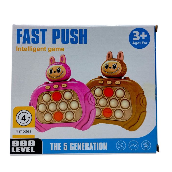 Играчка попит/Popit Лабубу(Labubu) Със светлини и звук, За деца