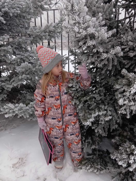 Зимний детский мембранный комбинезон