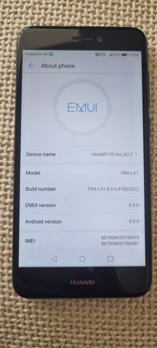 Huawei P 9 lite impecabil