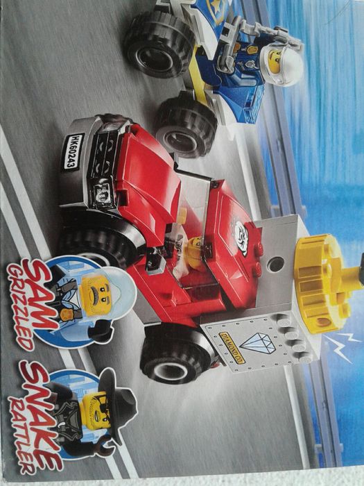 Set de vehicule Arestarea politiei aeriene, Lego 60243, nou, sigilat