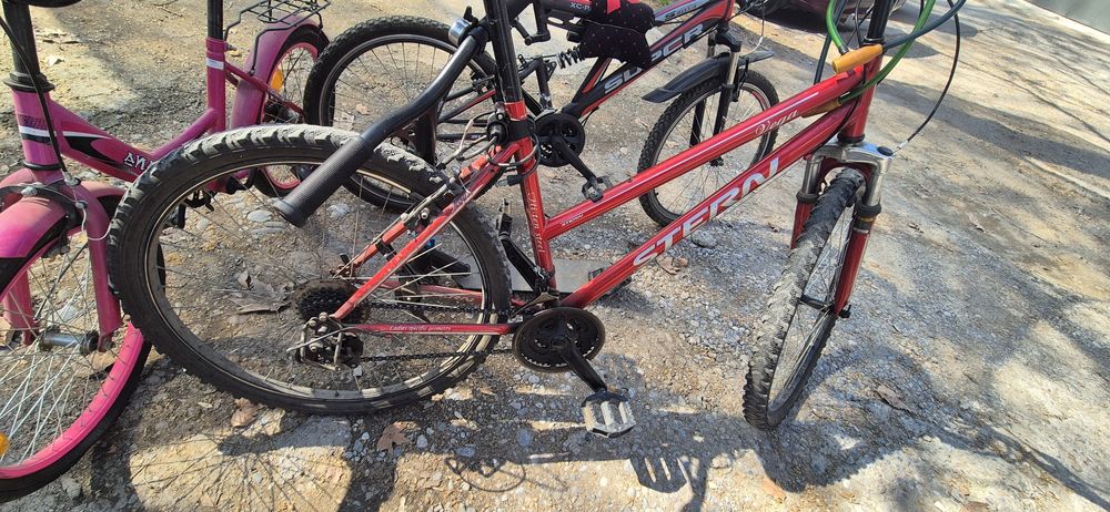 3 велосипеды + 1 самокат