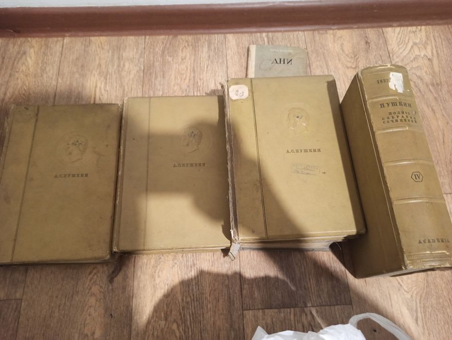 Книга старый Пушкин Александр Сергеевич