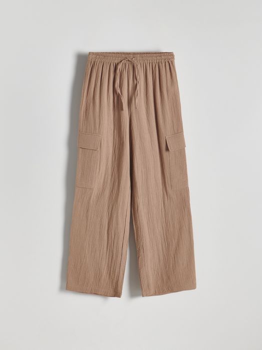 Pantaloni din bumbac Reserved