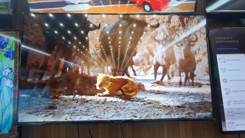 Телевизор ZIFFLER 55W600U WebOs  New 2022 model Новинка