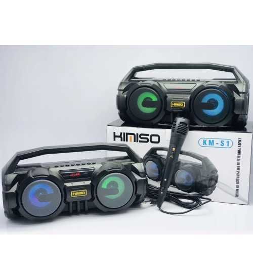 microfon cu boxa portabila radio bt