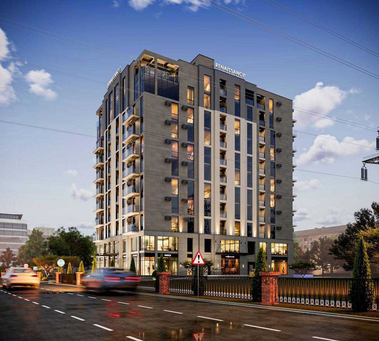 3-комнатная 75 м² в Renaissance, 9/11 этаж, Паркентский`