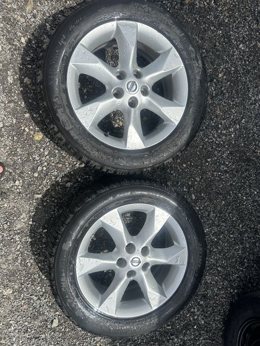 Оригинални джанти със зимни гуми Michelin