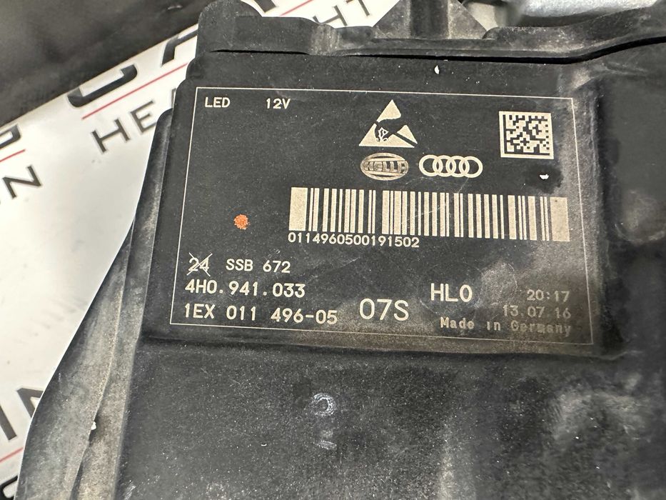 фар фарове ляв Audi A8 D4 Facelift USA far farove LED Ауди А8 Д4