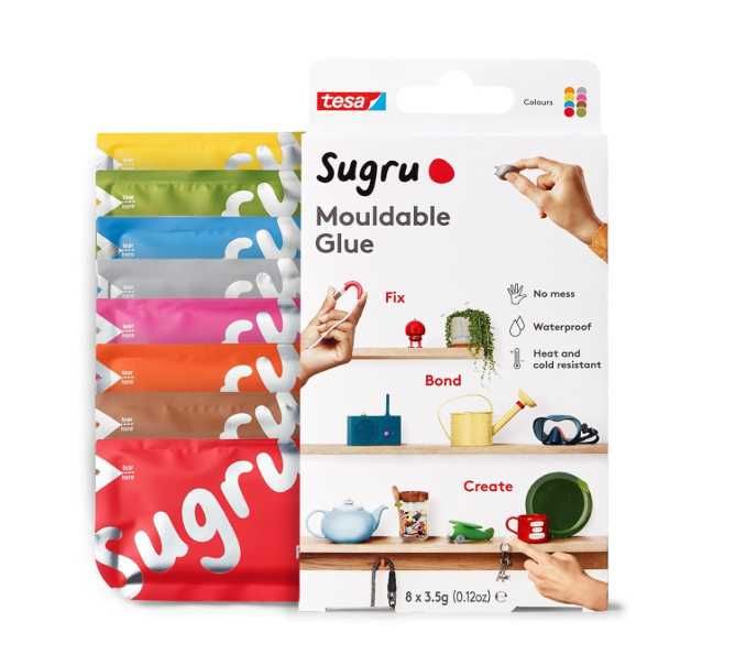 Sugru de la tesa - Adeziv multifuncțional modelabil 2 buc