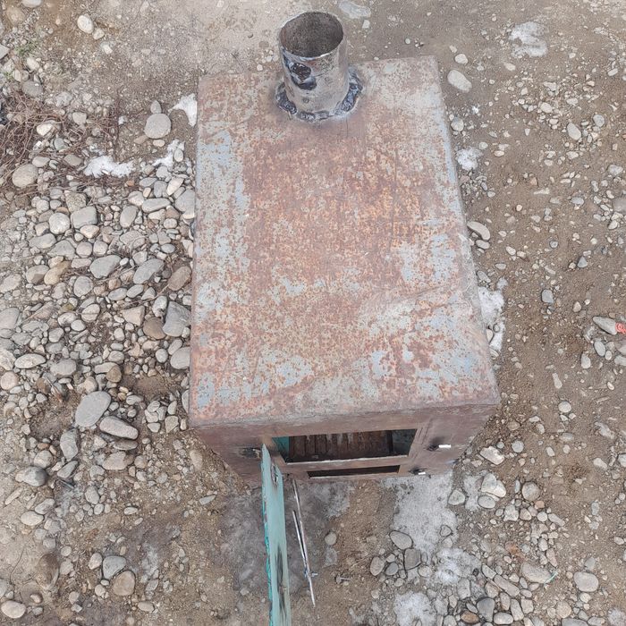 Продается печь буржуйка толстостеная