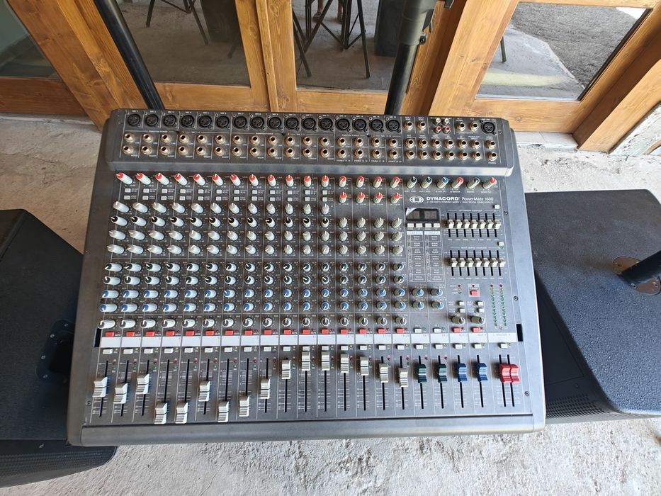Mixer/stație și boxe dynacord