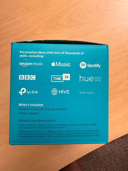 Amazon Alexa Echo dot 3rd generation