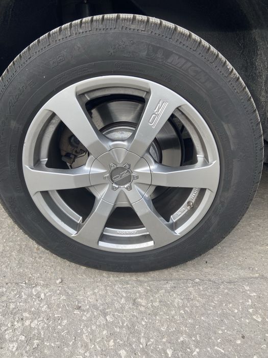 Гуми и Джанти зимни Mishelin Alpin марка джанти OZ