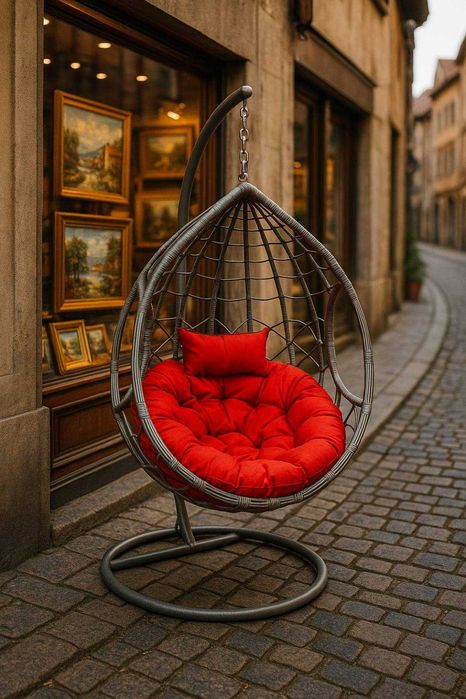 Люлка-градинска люлка -висяща, тип яйце-гнездо