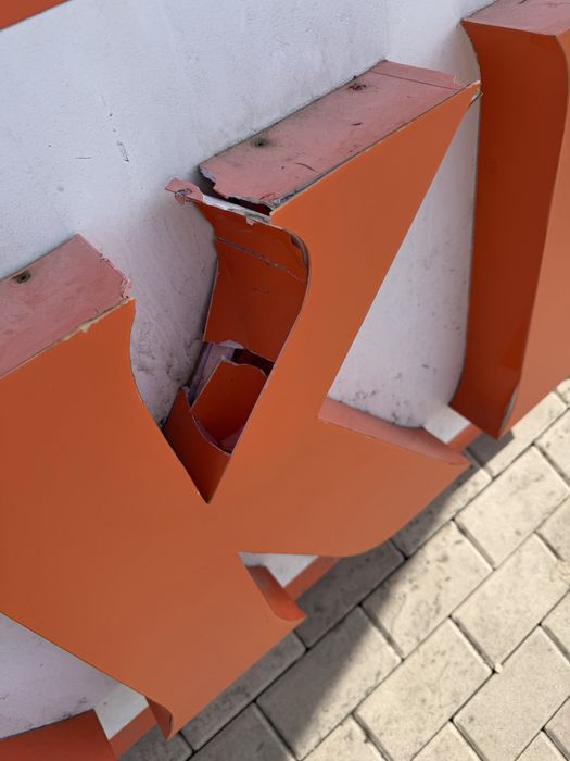 Рекламная 3д вывеска