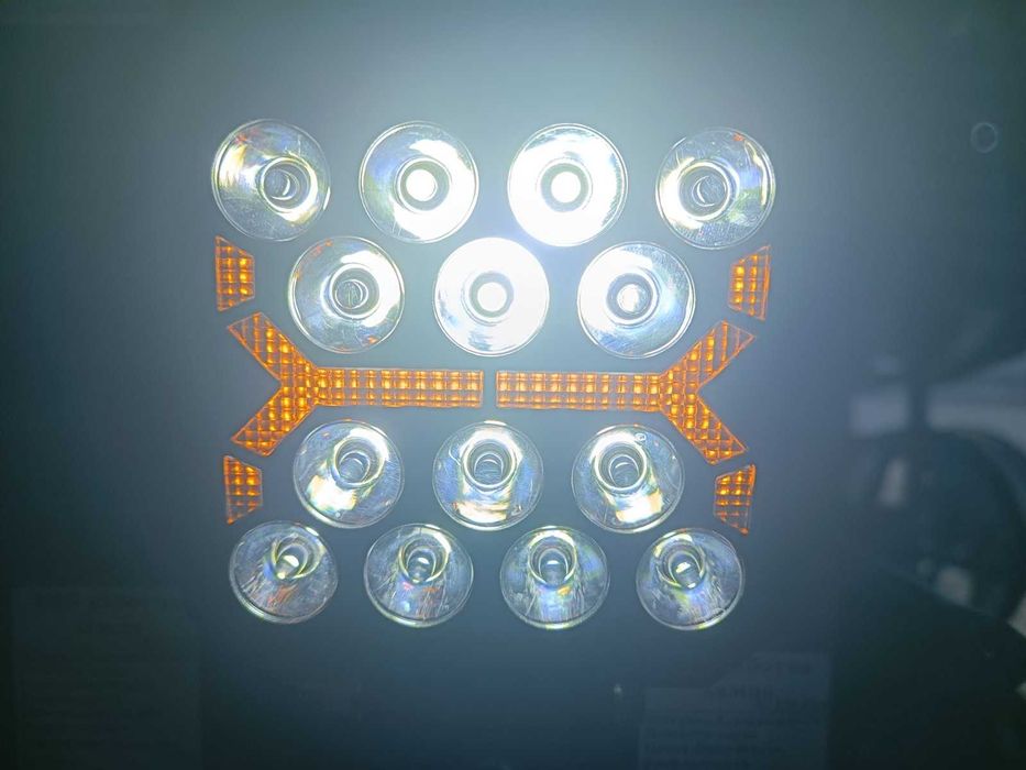 Халогенна работна лампа 12V-24V бяла и жълта светлина 4х4 АТВ Коли