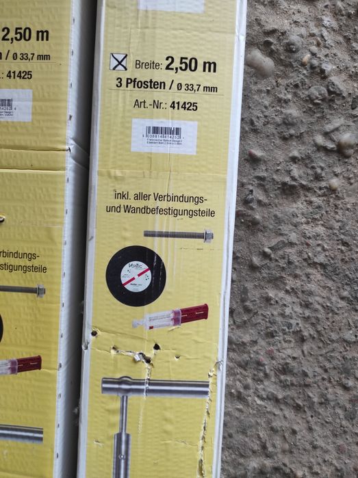 Mâna curentă inox - bare masiv _ Germania