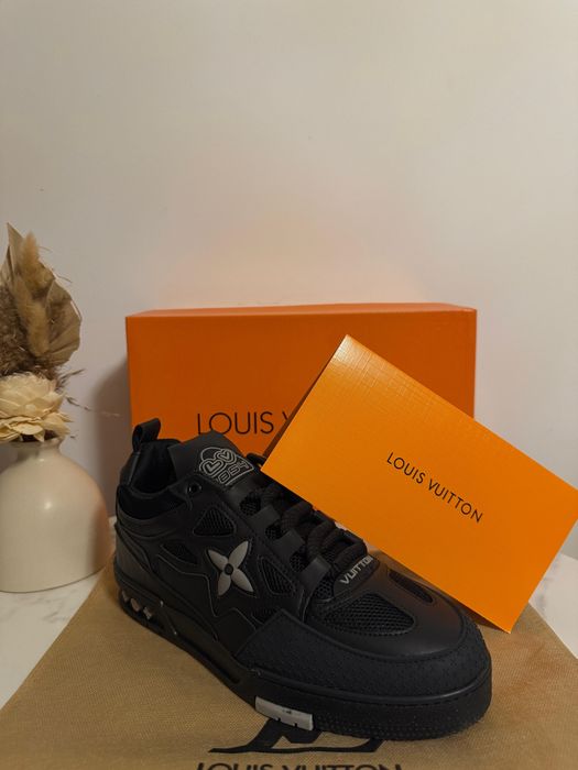 Adidasi/Papuci L O U I S V U I T T O N Skate Black