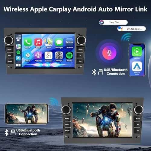 Нова Авто навигация Android Opel Vivaro Vectra CarPlay кола автомобил