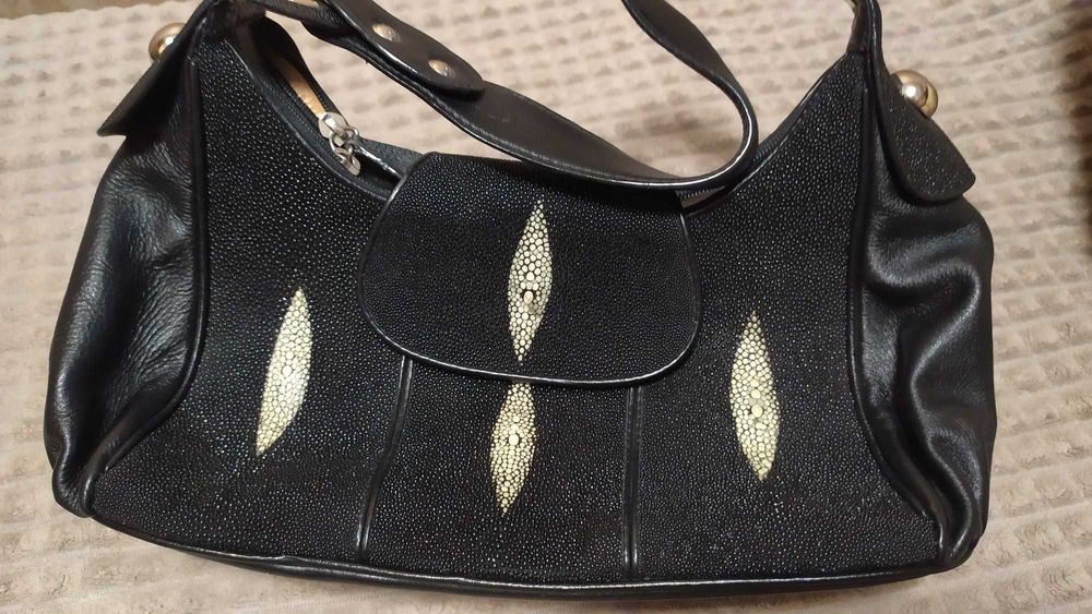 Сумка женская кожаная