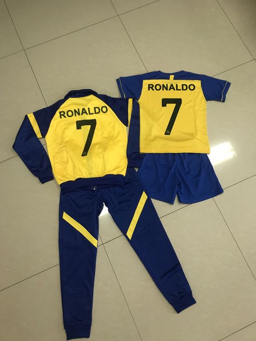 Комплект дълъг с къс екип Роналдо 2025 БГ производство