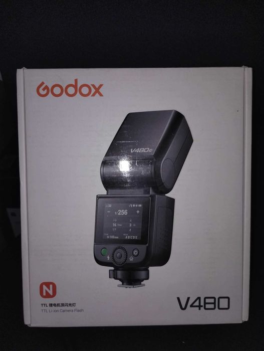 Blit Godox V480 pentru camere Canon Nou/Sigilat