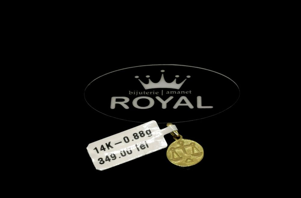 Bijuteria Royal pandantiv din aur 14k 0.88 gr
