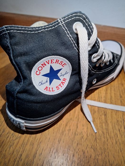 Adidași Converse Chuck Taylor All Star High • Mărime 37 • Negri • Star