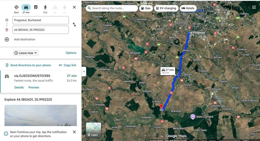 Teren Calugareni 2750 mp intravilan