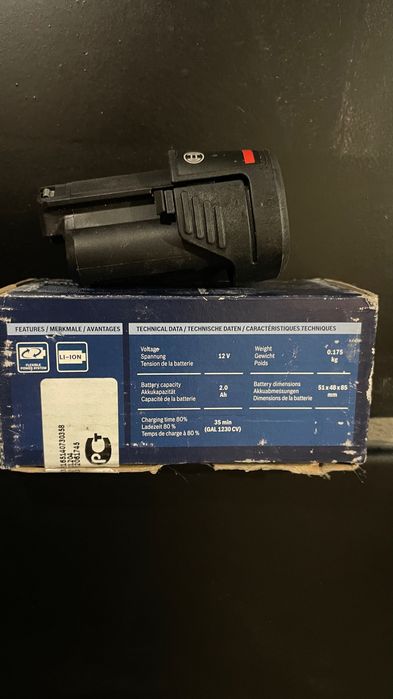 Bosch GBA батерии 12V 2.0A