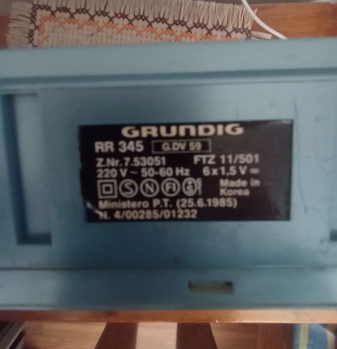 Касетофон Grundig rr345