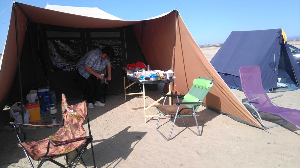 палатка Vergrote Zilvermeeuw