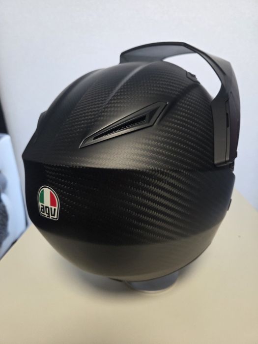 Cască moto AGV AX9  Matt Carbon